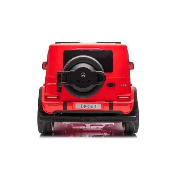 Mercedes G63 XXL auto elektryczne, detal tylnej części pojazdu