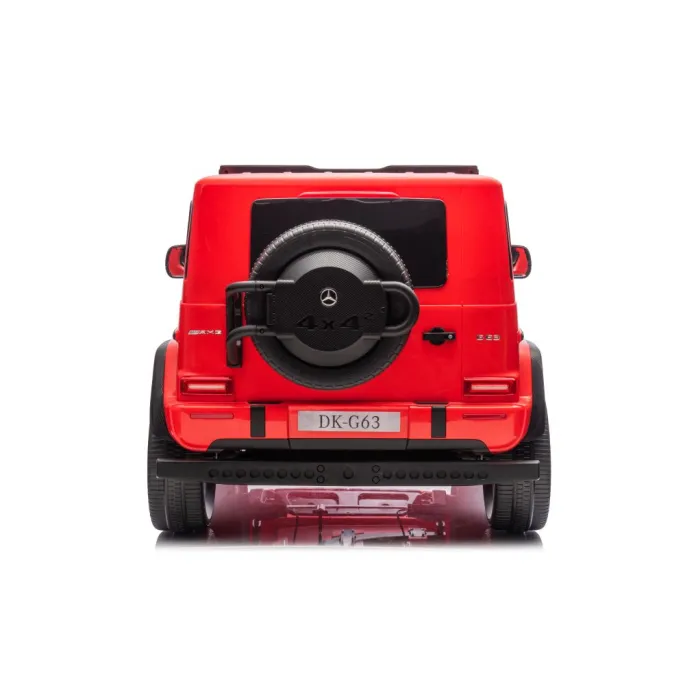 Mercedes G63 XXL auto elektryczne, detal tylnej części pojazdu