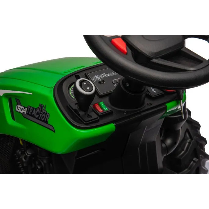 traktor dziecięcy hc-306 podczas jazdy