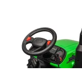 zestaw traktor na akumulator hc-306 na tle białym