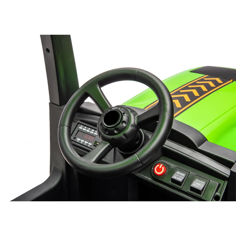 ułożenie traktora na akumulator w pudełku o wymiarach 152x58x53 cm