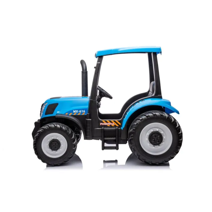 widok na kierownicę traktora na akumulator a011