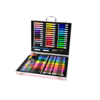 Zestaw Artystyczny W Walizce Z Jednorożcem Różowa 150 EL