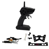 policyjna łódź motorowa rc prezentowana na podstawce