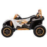 tył pojazdu na akumulator buggy arctic cat wildcat xx biały