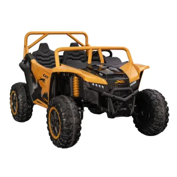 złoty buggy arctic cat wildcat xx 24v14ah widok z przodu