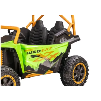 profil boczny zielonego pojazdu dla dzieci Buggy Arctic Cat WILDCAT XX