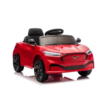 Czerwone auto na akumulator Ford Mustang Mach-E dla dzieci