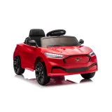 Czerwone auto na akumulator Ford Mustang Mach-E dla dzieci