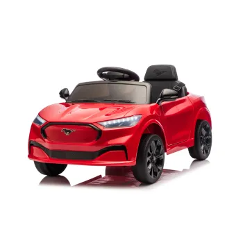 Pojazd dziecięcy Ford Mustang Mach-E na tle białego tła