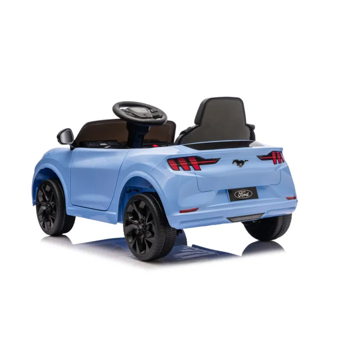 samochód elektryczny dla dzieci ford mustang mach-e z widocznym przodem