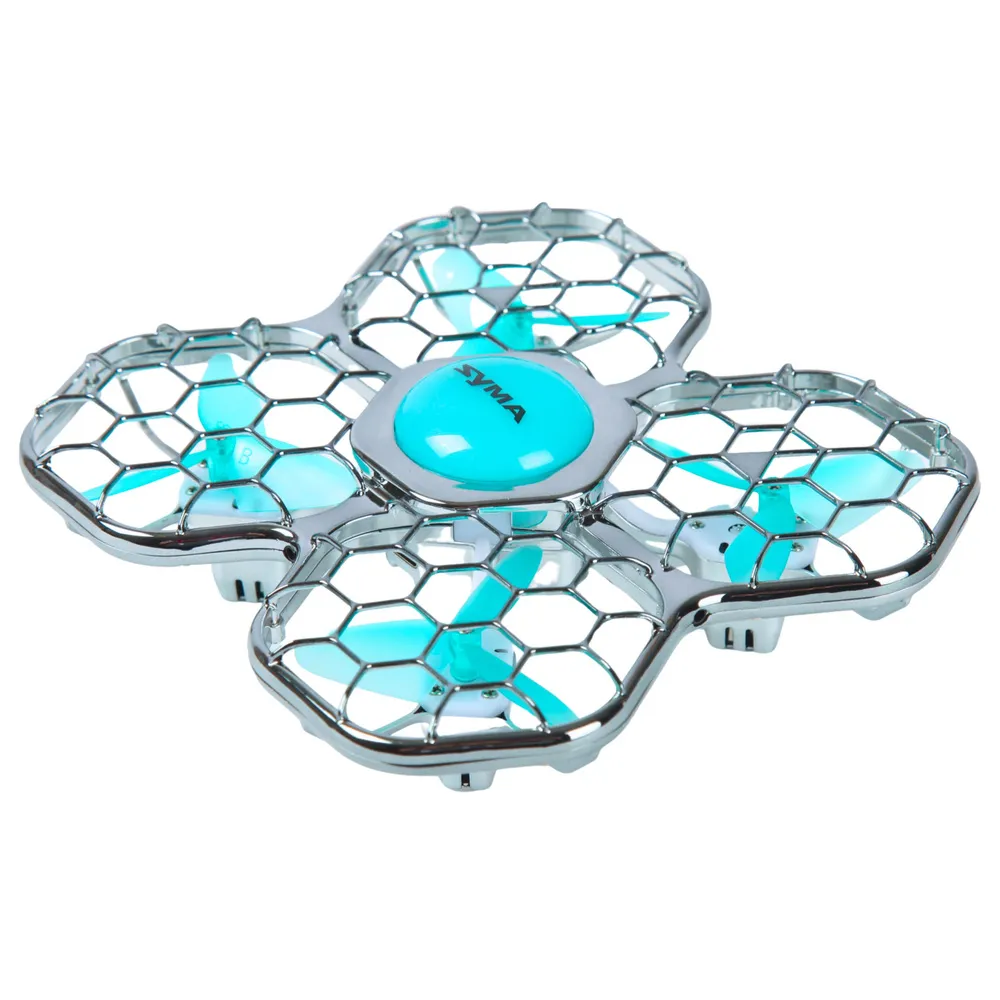 Zbliżenie na kompaktową konstrukcję drona Syma X26 PRO