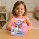 pamiętnik z ramką na zdjęcie oraz pisakiem w zestawie