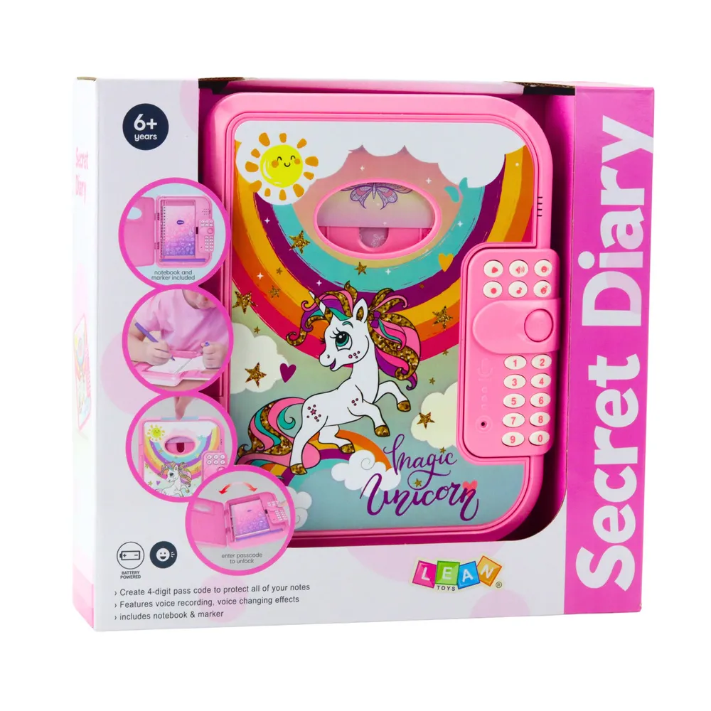 pamiętnik z funkcją nagrywania głosu i quizem liczbowym