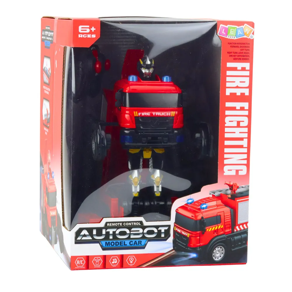 Kompletny zestaw z robotem, pilotem, kablem USB i śrubokrętem