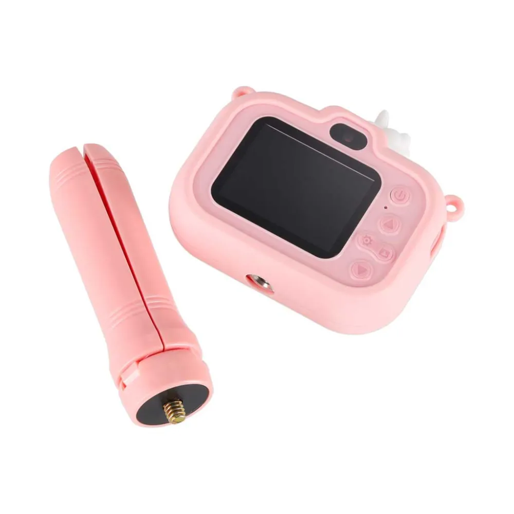 dziecięcy aparat fotograficzny w pastelowych barwach z jednorożcem