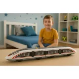 Otwierane drzwi w modelu pociągu Fuxing Trains