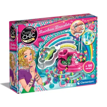 Crazy Chic zestaw koralików do tworzenia bransoletek dla dzieci