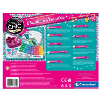 Opakowanie zestawu Clementoni Crazy Chic – przód i zawartość