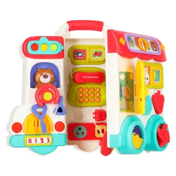 Ilustrowane panele sensoryczne rozwijające motorykę dziecka