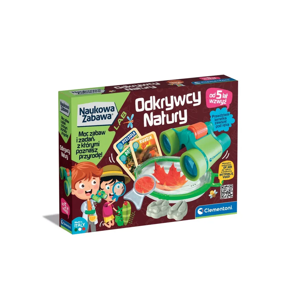 Zestaw Naukowa Zabawa Odkrywcy Natury z lornetką i akcesoriami