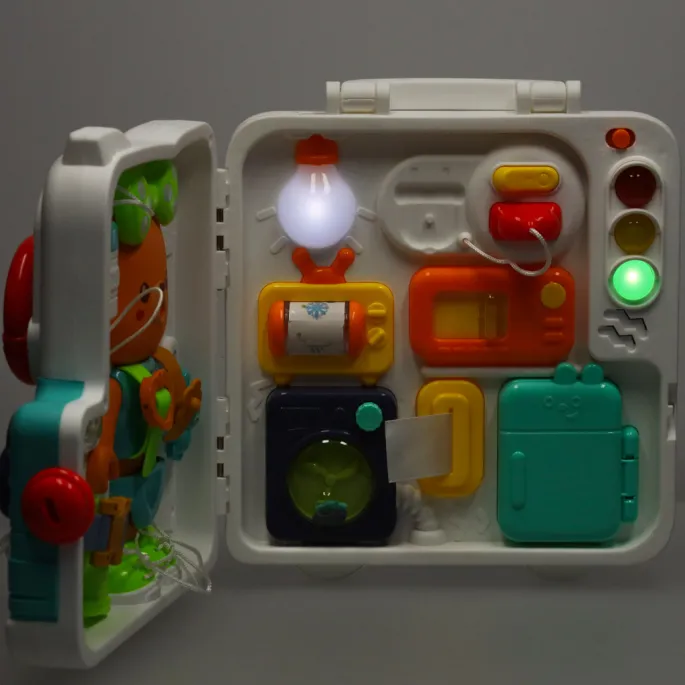 tablica manipulacyjna sensoryczna w pozycji otwartej, widok z góry