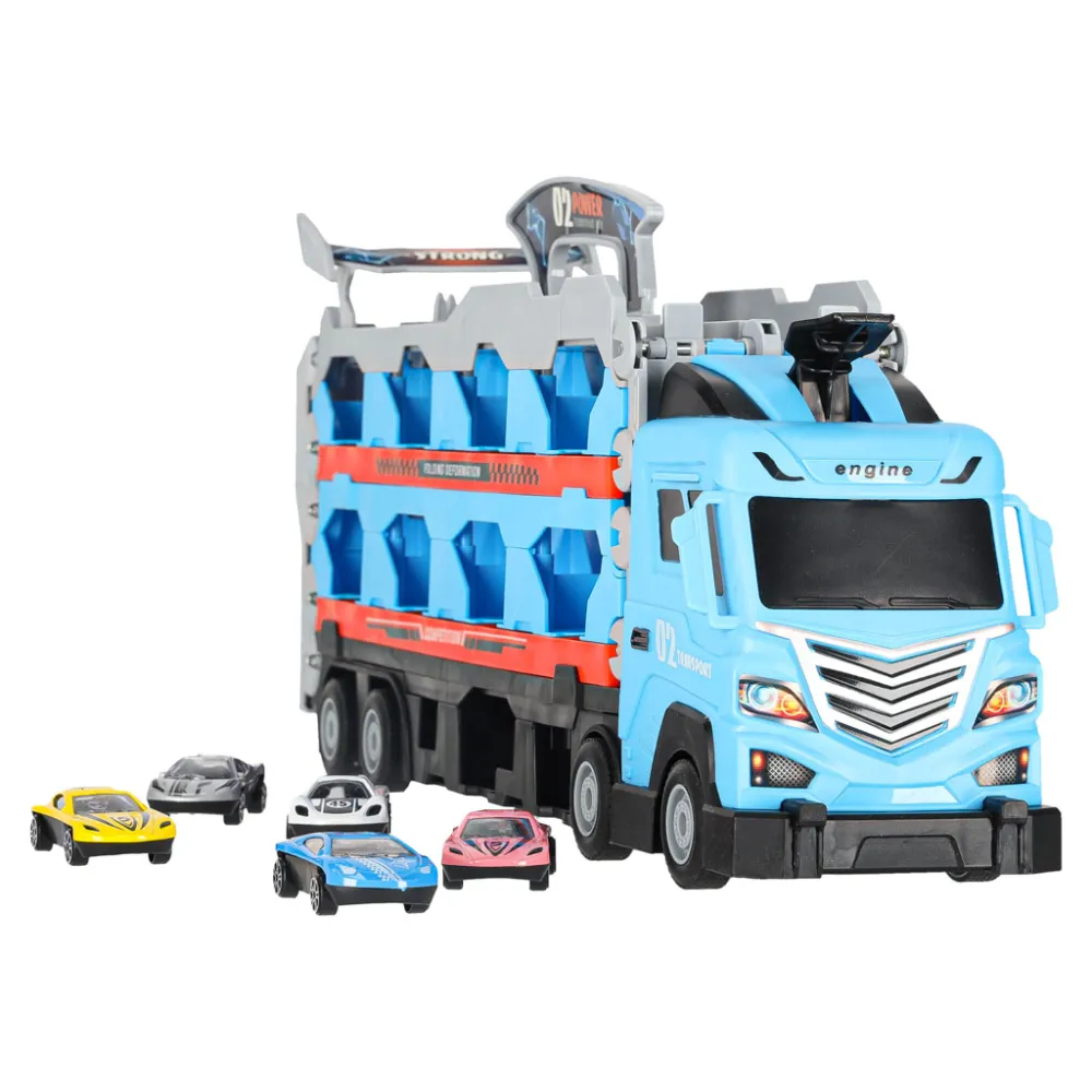 zdjęcie opakowania zestawu laweta i tor samochodowy