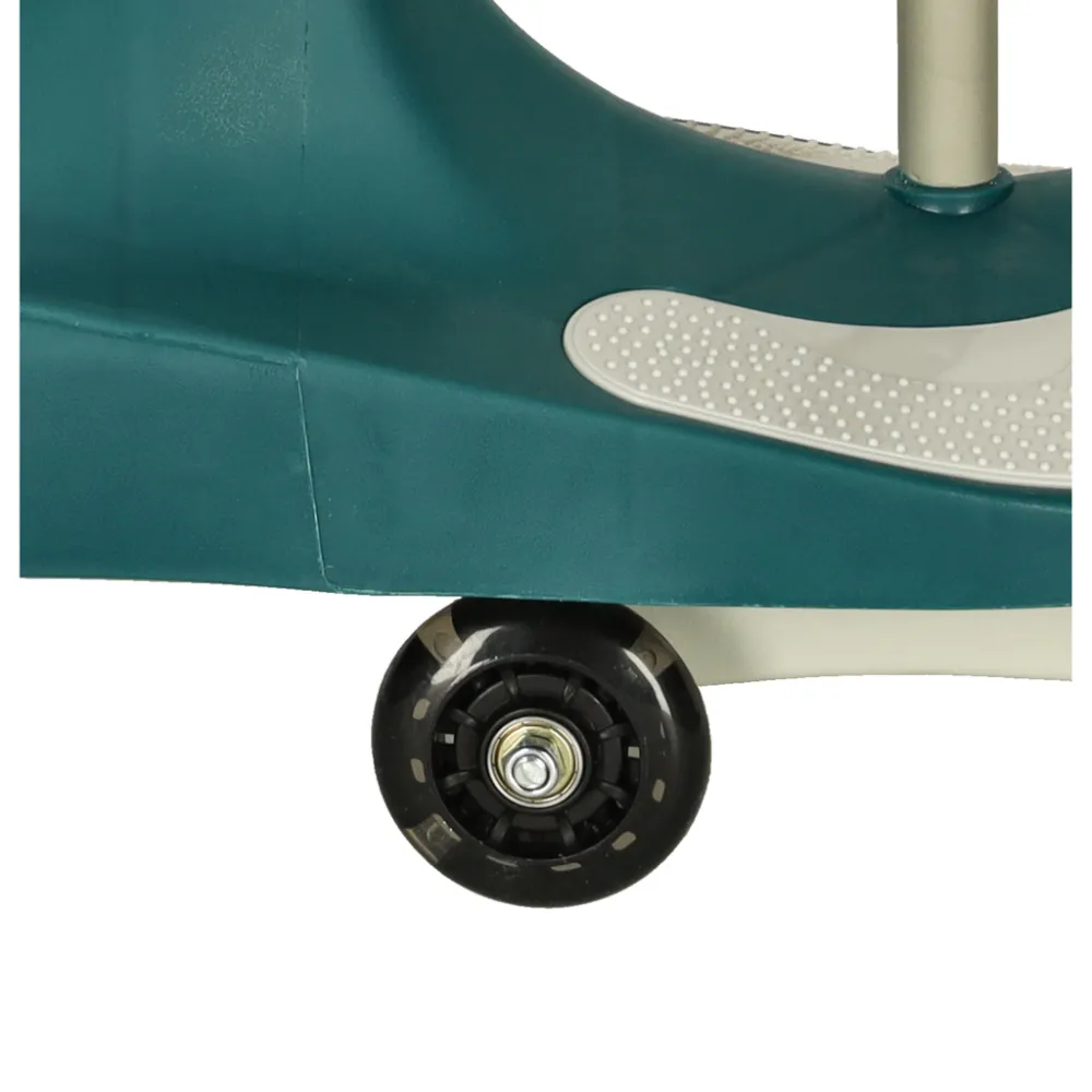 widok boczny jeździka grawitacyjnego z detalem siedziska