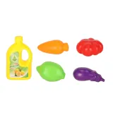 Zlewozmywak dziecięcy z akcesoriami widok z przodu