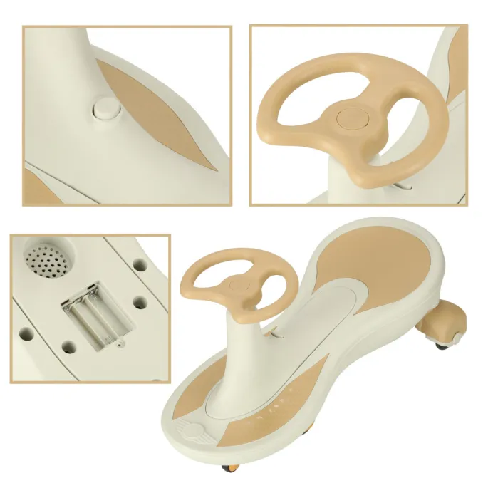 Jeździk LED Swing Fix S4 podczas zabawy na zewnątrz