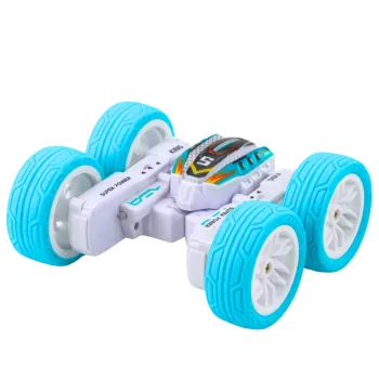 Auto Terenowe Akrobatyczne Zdalnie Sterowane 360° Niebieskie 1:32