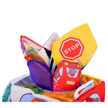 Detal – szeleszczące części kostki z kontrastowymi kolorami