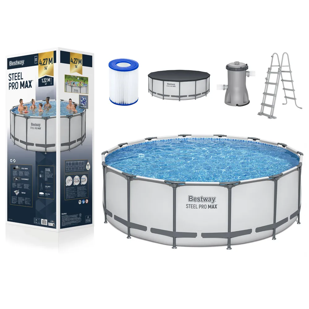 Basen ogrodowy Bestway 5612X widok z góry w pełnej okazałości