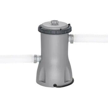 Detal połączenia stelażu i materiału basenowego z bliska