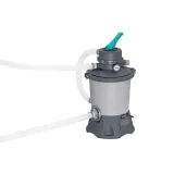 Montaż drabinki przy basenie stelażowym Bestway 404x201x100 cm