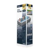Kompletny zestaw basenu ogrodowego Bestway 56442 przygotowany do złożenia