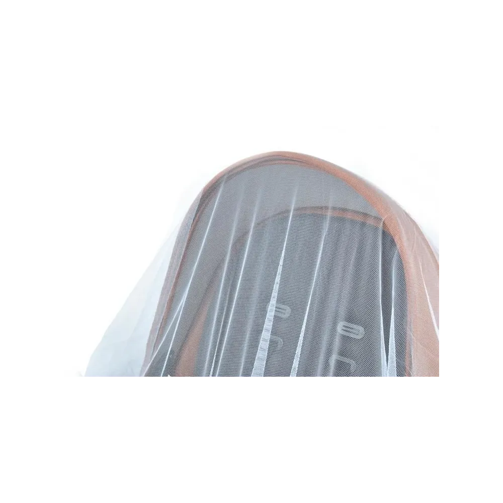 Mocowanie moskitiery na krawędzi wózka dziecięcego