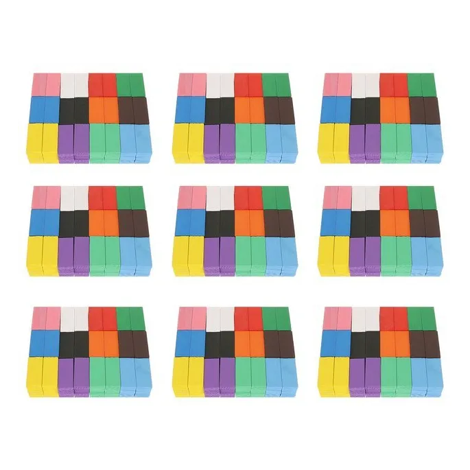 całość zestawu domino z torbami do przechowywania