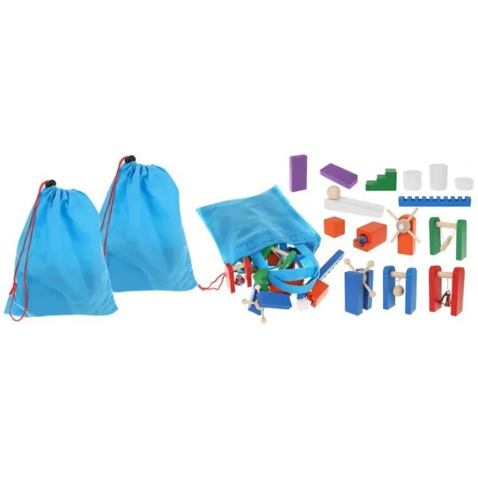 przykład zabawy z domino dla kilku graczy