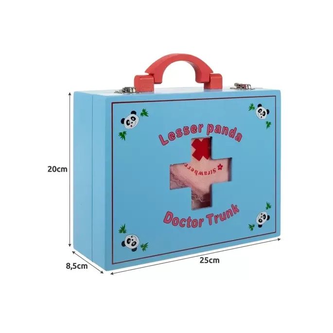 szczoteczka i lusterko dentystyczne z kolorowego kompletu