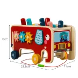 Słoń Kruzzel z widocznym sznurkiem do ciągnięcia