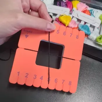 zbliżenie na 11 mulin w dziewięciu kolorach w opakowaniu