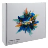 pistolet na kulki żelowe z widocznym przezroczystym magazynkiem