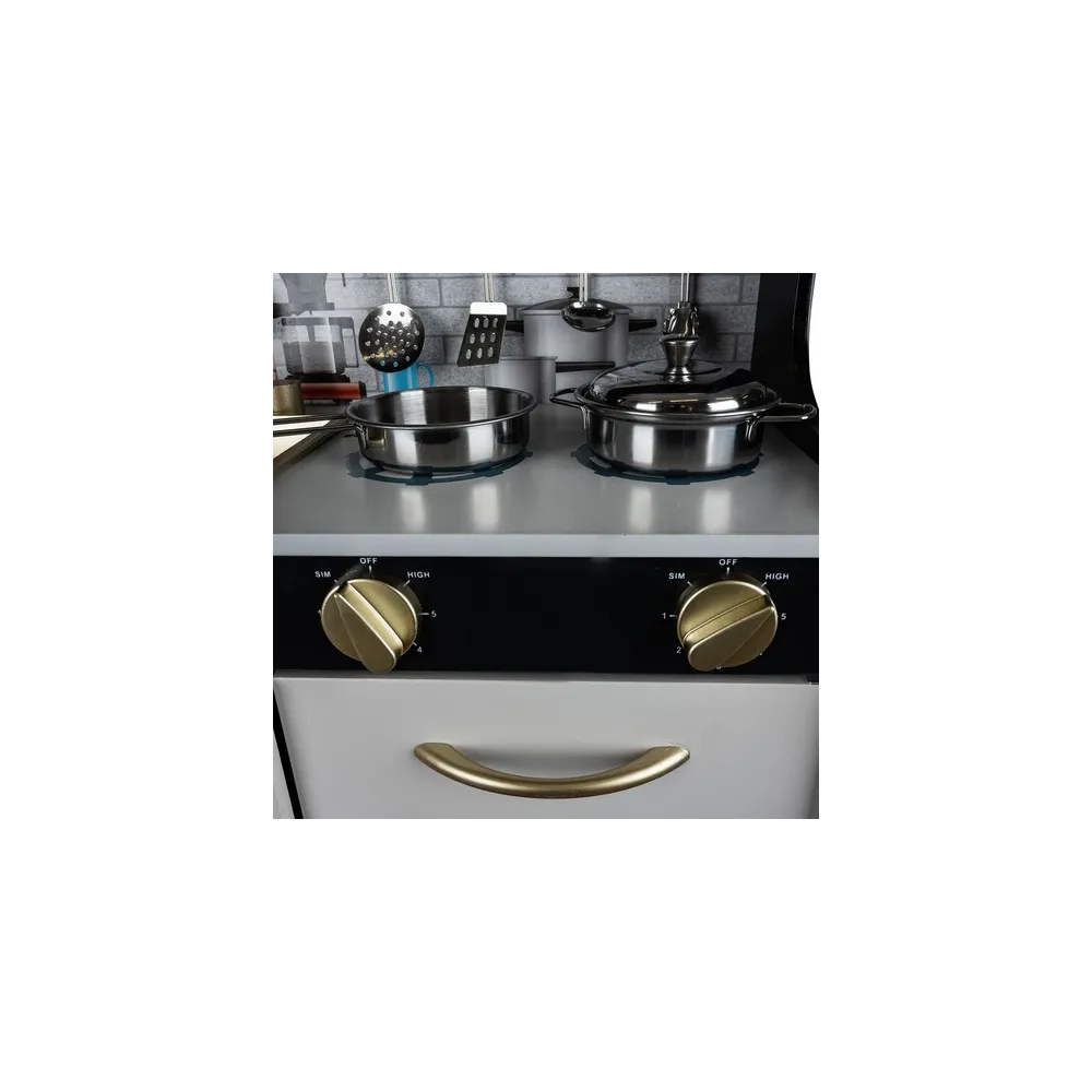 oświetlenie led w kuchni drewnianej kruzzel 22116