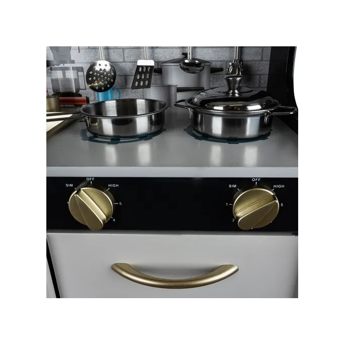 oświetlenie led w kuchni drewnianej kruzzel 22116