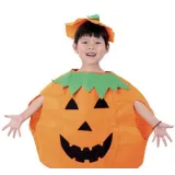 detal zapięcia na rzepy w narzutce dyniowej