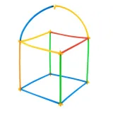 zestaw klocków słomek zapakowany w woreczek