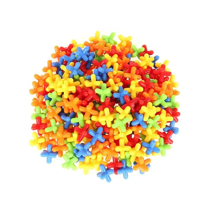 przykładowe projekty wykonane z klocków słomek