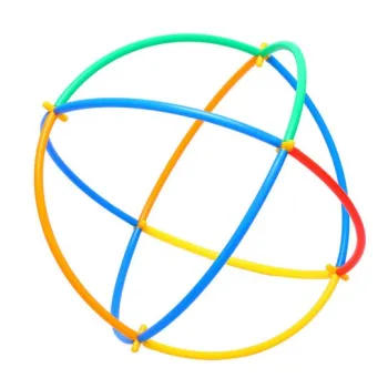 rurki konstrukcyjne i łączniki zestawu dla dzieci od 3 lat