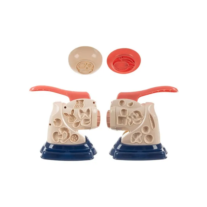 akcesoria do masy plastycznej: nóż, widelec, łyżka i wałek